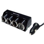 Sạc xe hơi 2 cổng sạc Usb 3,1A, 3 socket 12V (ổ mồi thuốc) Sạc xe hơi 2 cổng sạc Usb 3,1A, 3 socket 12V (ổ mồi thuốc)